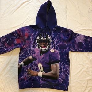 Custom Lamar Jackson Hoodie